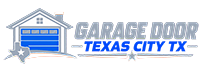 Garage door Texas City TX logo